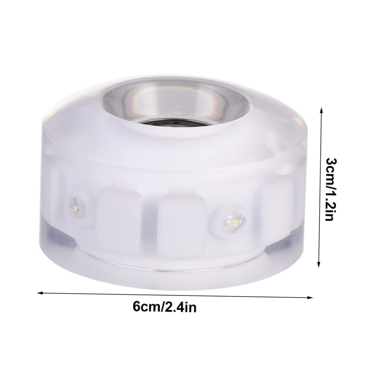 UPKOCH Roller Skate Wheels 2pcs Skates Accessories with Glow up Wheels for Street Skating