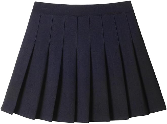 Womens Pleated Skirts High Waisted A-Line Tennis Skirt Athletic Skorts with Inner Shorts