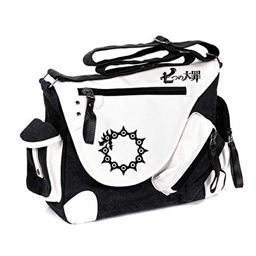 YOYOSHome Anime The Seven Deadly Sins Cosplay Messenger Bag Handbag Crossbody Backpack School Bag Shoulder Bag