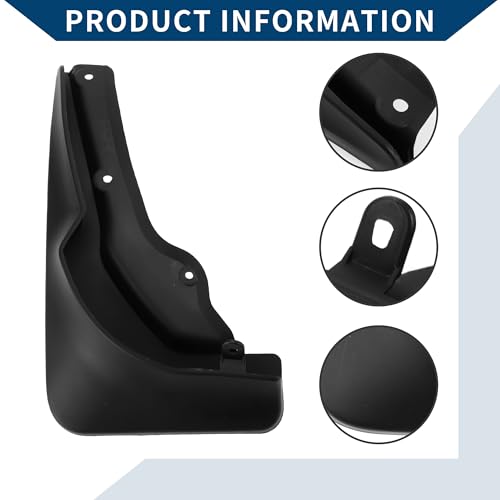 Image of Mud Flaps Splash Guards W /Mount Accessories for Mercedes-Benz C Class(Sport)2013-2015 Front and Rear Mud Guards 1 Set