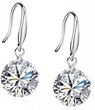 Beitsy Lily Jewelry 925 Sterling Silver Swarovski Crystal Elements Drop Earings