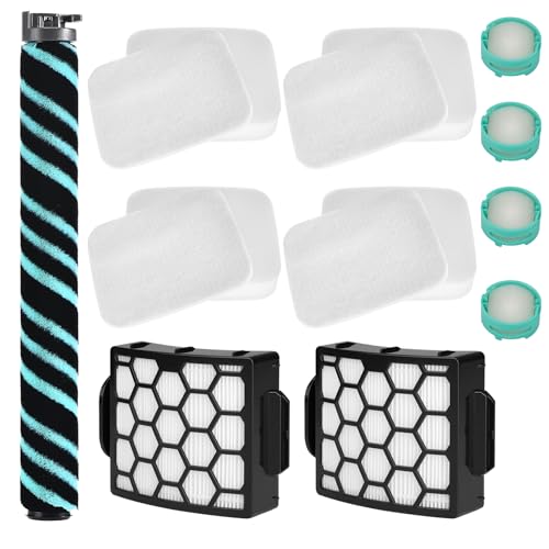 Aymthgt LA802 �u���V���[���[�ƃt�B���^�[�Z�b�g Shark LA802 Detect Pro Lift-Away Duo Clean�|���@�p �u���V���[���[1�� �t�B���^�[2�� �t�H�[���t�F���g�t�B���^�[4�� �L�C���a�܃J�[�g���b�W4�� XF