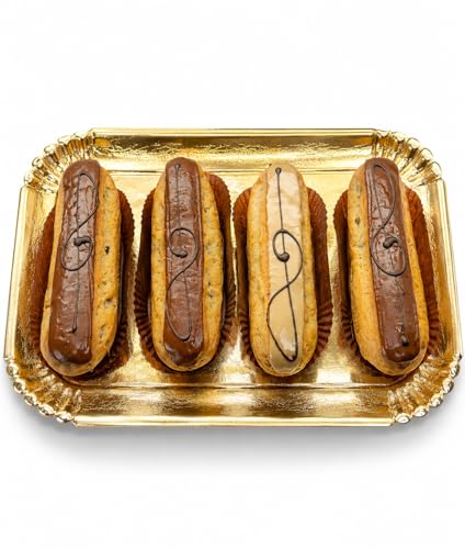 lepetitmitron - Lot de 25 plateaux traiteur réutilisable OR - 25x34