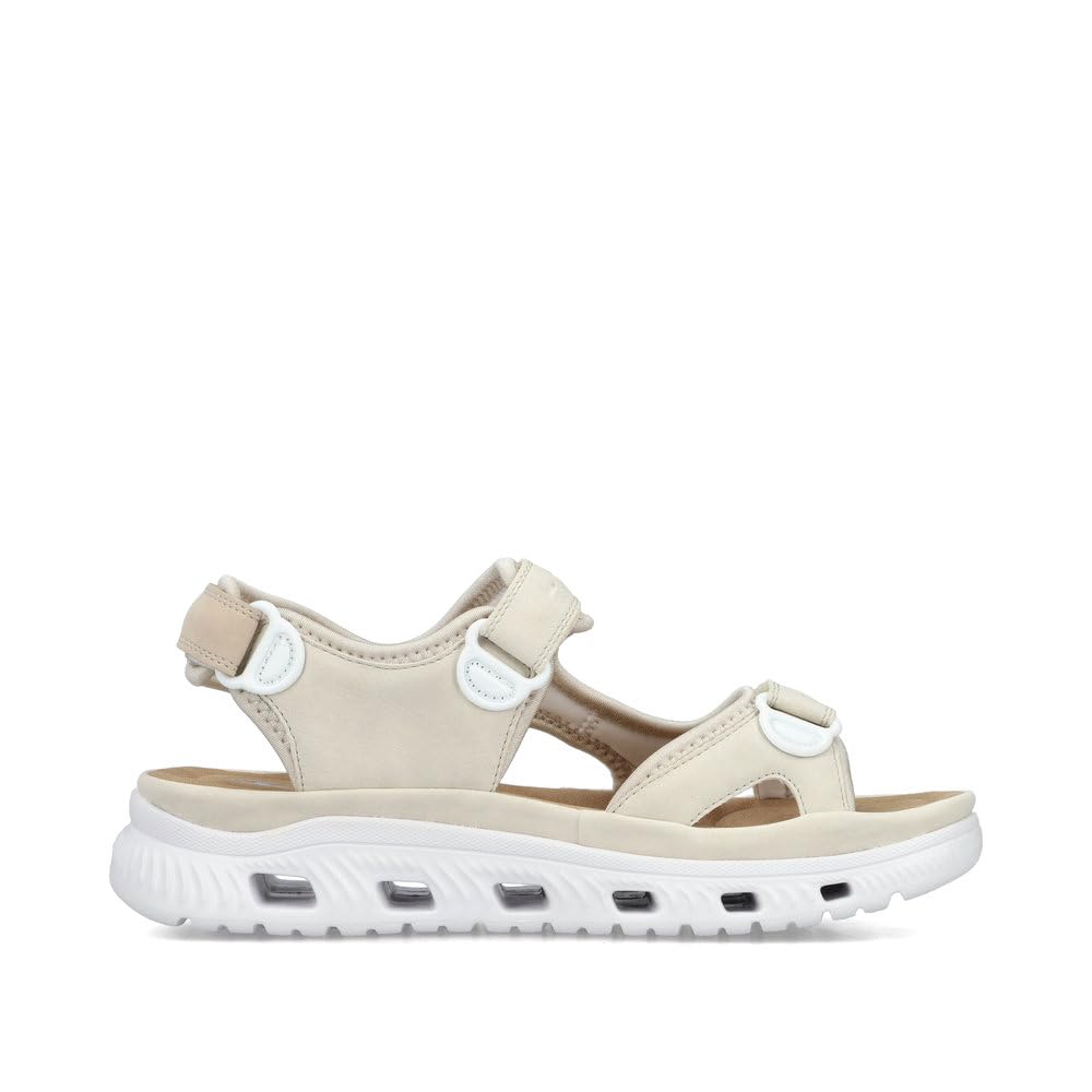 Rieker Damen Klassische Sandalen 64074, Frauen Sandalen