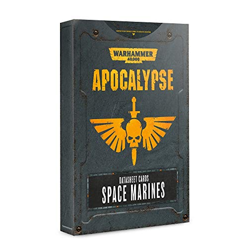 Preisvergleich Produktbild Games Workshop Apocalypse Datasheet Cards: Space Marines (ENG)