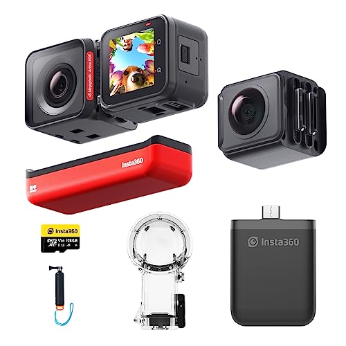 insta360 One RS Twin Kit de Deportes Acuáticos - Cámara de Acción Impermeable 4K60fps y Cámara...