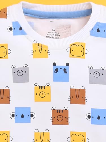 Image of Toonyport Boys Summer 3 Packs Of T-shirts and Shorts Combo Set (Multicolors)