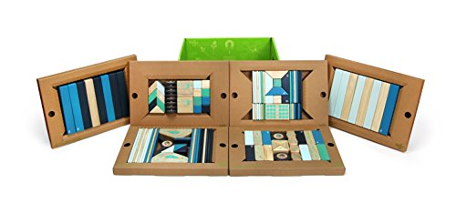 130 Piece Tegu Classroom Magnetic Wooden Block Set, Future #TOP1