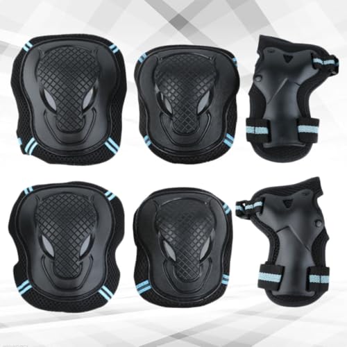 Rodilleras para evitar raspaduras y lesiones set de coderas con protección de manos L 6