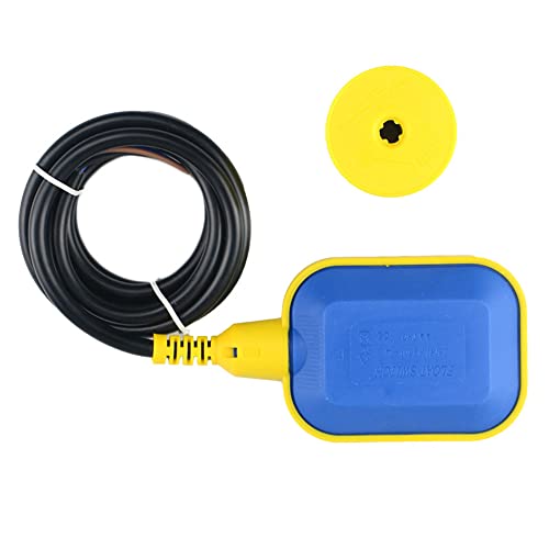 ADDLIVE Interrupteur a Flotteur pour Pompe à Eau, 10 m Flotteur Interrupteur pour Pompe Immergée 250V / 16A, Pompes de Contrôle Automatique Interrupteur à Flotteur, pour Réservoir, Fosse dÉgout Cover