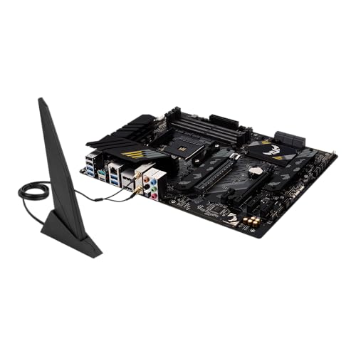 undefined ASUS TUF Gaming B550-PLUS WiFi II AMD AM4 (3rd Gen Ryzen™) ATX Motherboard (PCIe 4.0, 6, 2.5Gb LAN, BIOS Flashback, USB 3.2 2, Addressable 2 RGB Header and Aura Sync) の商品画像 10