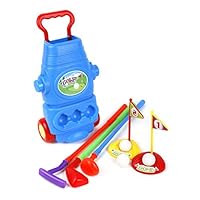 Algopix Similar Product 5 - Ojam Swing N Play Kids Toy Golf Set 9