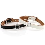 ペアブレスレット close to me クロス・トゥ・ミー シルバー SV925 本革 ブラック＆ホワイト レザー キュービックジルコニア SBR13-049/SBR13-050 ローマ数字 サークル