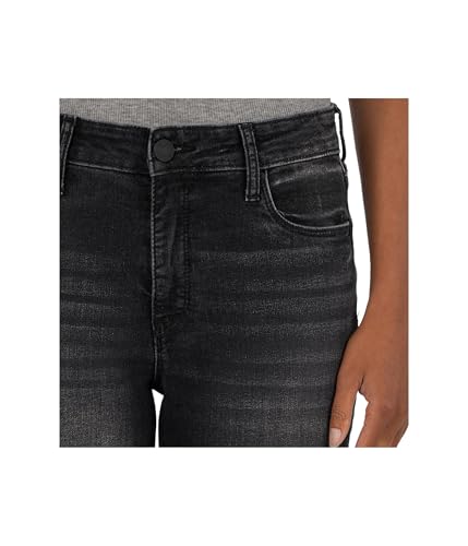 KUT from the Kloth Women's Ana High-Rise Fab Ab Flare-Baby Dn All Over4