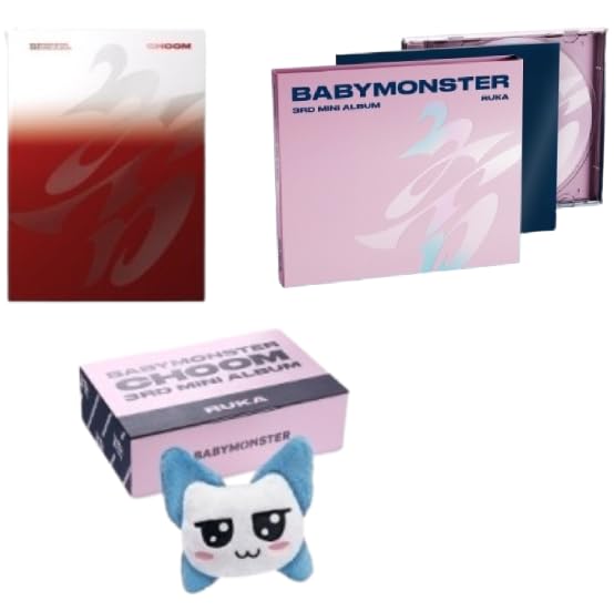 Amazon.com: BABY MONSTER CHOOM 3rd Mini Album 3p Set (ASA+ASA+