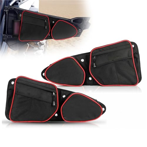 Poche de porte Polaris RZR anti-choc pour genou conducteur passager