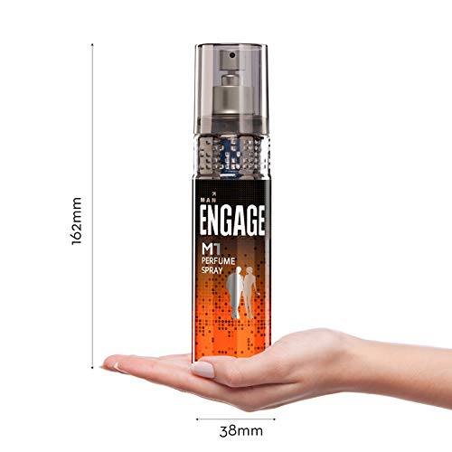 Image of Engage Yin Eau De Parfum, Perfume For Men, 90ml & M1 Perfume Spray For Men, 120ml - Spicy