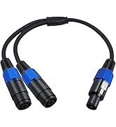 Amazon | Poyiccot スピコン分配ケーブル、 スピコン分岐 オーディオ