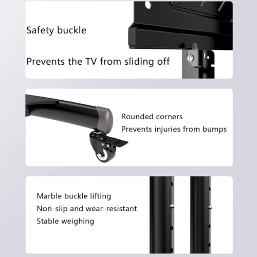 Soporte de Piso Ajustable para TV de 32-75 pulgadas miniatura 4