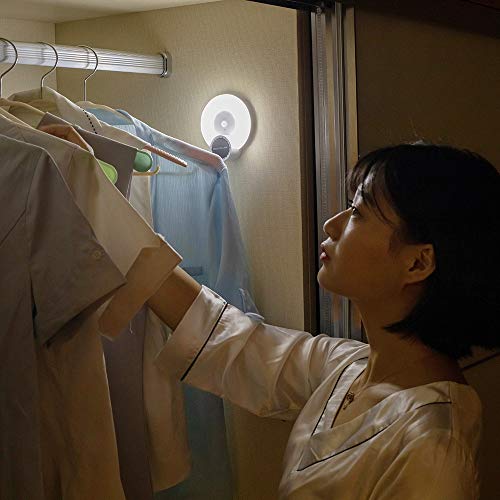 Anself Sensor de movimento Luz de parede Luz noturna com aromaterapia Armário com lâmpada de indução