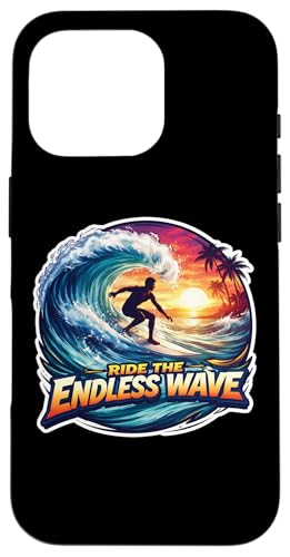 Ride The Endless Wave �T�[�t�B�� �ʔ��� �T�[�t�@�[ ���p �T�[�t�{�[�h �X�}�z�P�[�X iPhone 16 Pro �p