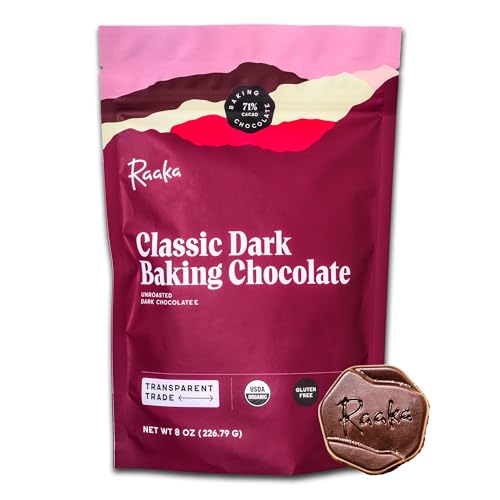 Raaka Organic 71% Bittersweet Baking Chips