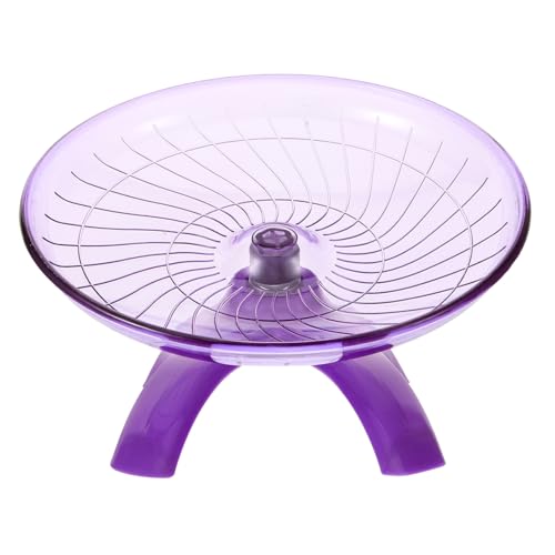 Veemoon Large Silent Exercise Wheel for Hamsters Chinchilla Wheel Pet Cage Accessory No Noise Design