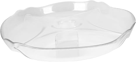 Mikinona Nordic Style Snack Plate Breakfast Candy Holder Stackable Serving Tray