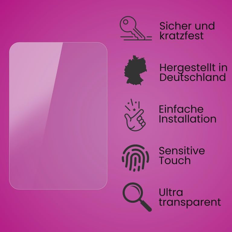 atFoliX Plastic Glass Protective Film compatible with GoPro Hero 13 Black Glass Protector, 9H Hybrid-Glass FX Screen Protector (Set of 1)