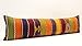 Kilimwarehouse King Size Kilim Pillow Cover 12x47 inch Handmade Lumbar Oriental Kilim Pillow Bedding Oblong Cushion Cover Huge Twin Extra Long Pillow