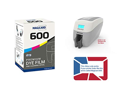 5 X Magicard 600 Printer Mb250Ymckok Color Ribbon - Ymckok - 250 Prints With Bodno Software Demo Card #TOP3