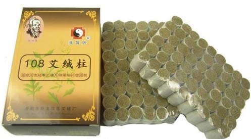 Moxa Cone Pure Moxa Rolls 108pc