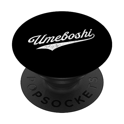 Umeboshi PopSockets Swappable PopGrip, Black
