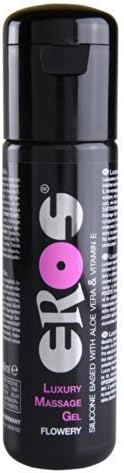 EROS Pleasure Luxury Silicone Massage Gel - FLOWERY, 100 ml by Eros