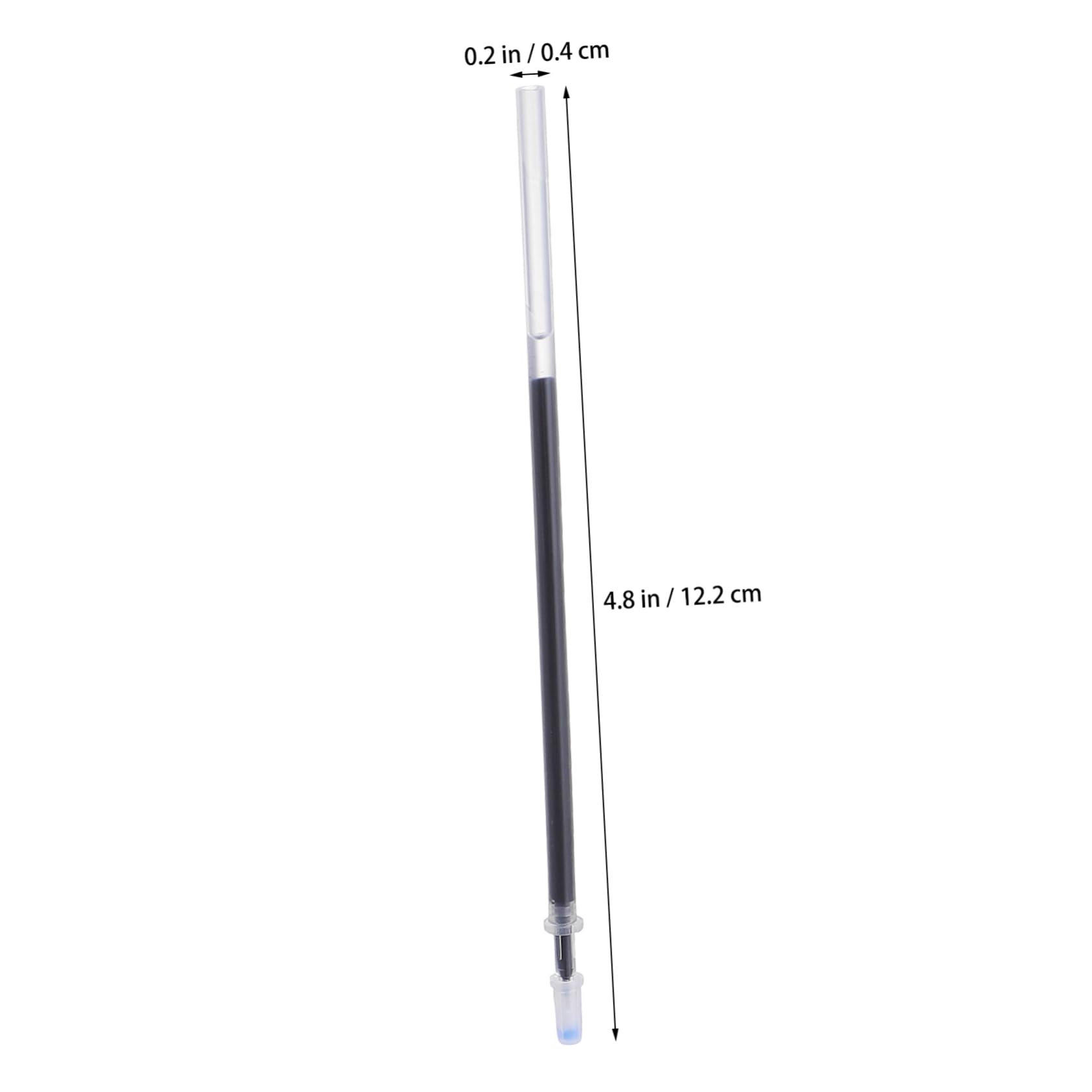 MAGICLULU Ricariche per Penne a Inchiostro da 3 Set Ricariche per Penne in Gel da 0 5 Mm Set per Uso Quotidiano Inchiostro Fluido Scrittura E Sottile 100 Pezzi*3