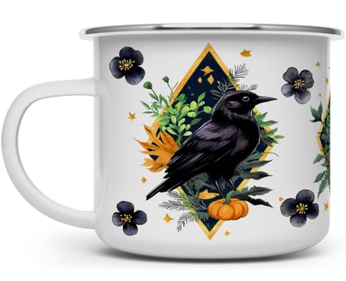 Loftipop Taza Camping Sombría Otoño 16oz miniatura 1