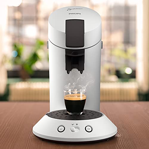 PHILIPS Senseo Original Plus Kaffeepadmaschine, Weiß, 2 Spezialitäten – Ansicht 5