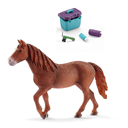Preisvergleich Produktbild Schleich 13870 Morgan Horse Stute + 42366 Pferdepflege