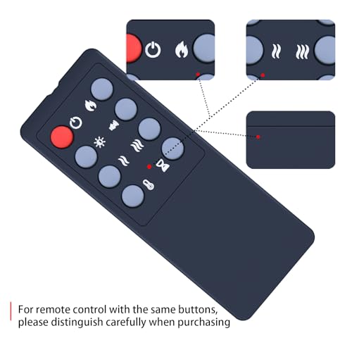 Télécommande cheminée électrique PuraFlame EF512A pour des soirées au chaud - 3