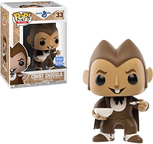 Funko Count Chocula Shop Exc: Fun ko Pop! Ad Icons Vinyl Figure & 1 Compatible Graphic Protector Bundle (033 - 25926 - B) image 4