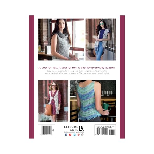 Leisure Arts Livro de crochê afegão, livros de padrões de crochê, padrões de livros de crochê, padrõ