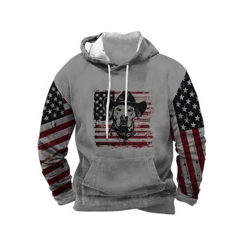 Sweat à capuche patriotique confortable idéal pour vos sorties urbaines
