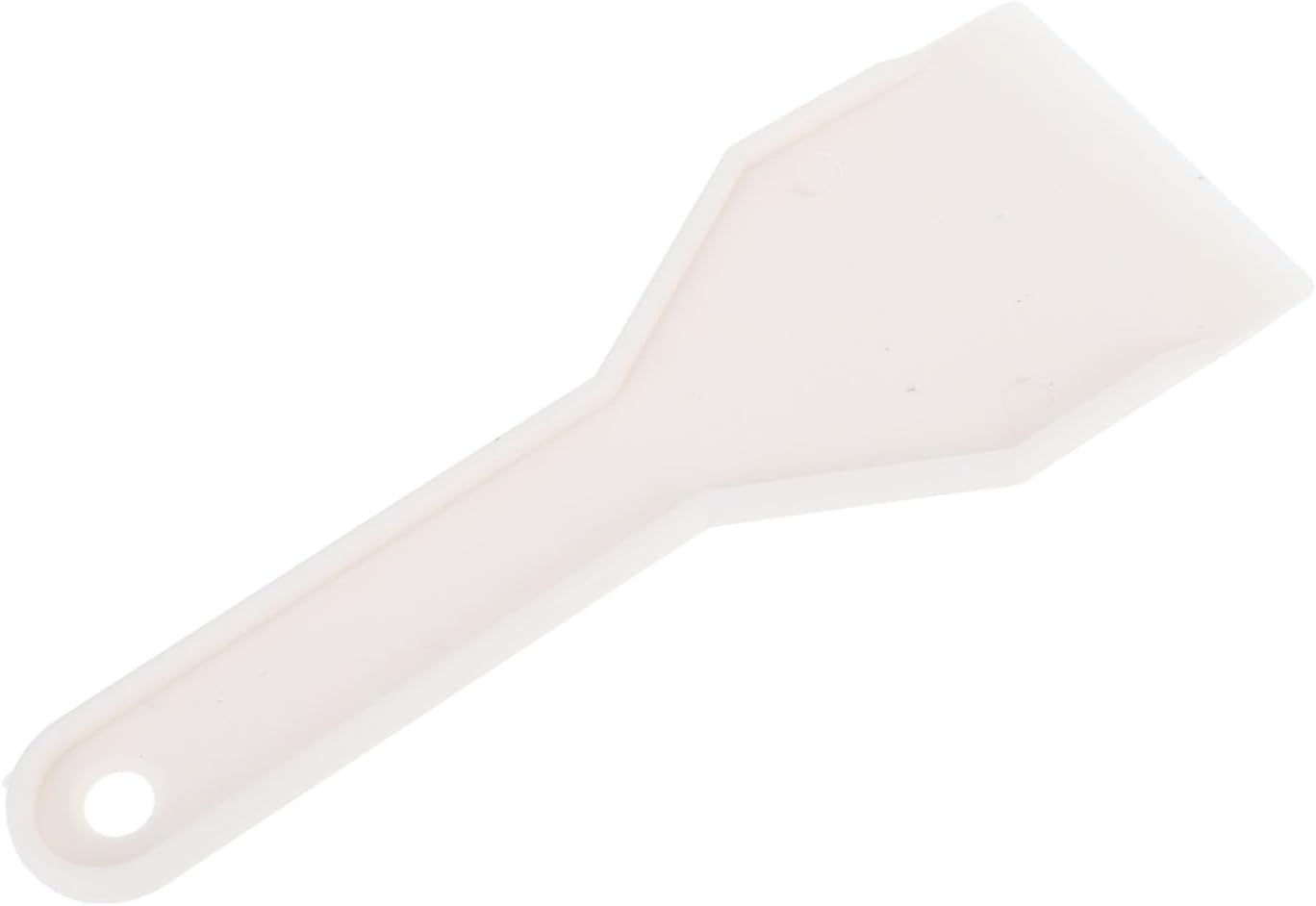OSALADI Refrigerator Ice Scraper Plastic Deicing Shovel Handheld Freezer Defroster Flat Ice Removal Tool with Safe Round Handle for Kitchen Frost Removal 5.90X2.16In