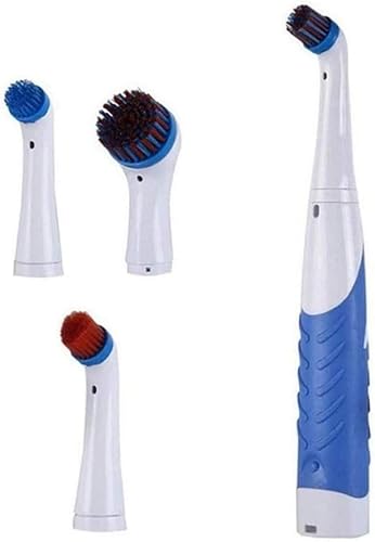 Miniatura 6 de Reveal Power Scrubber Electric Cleaning Brush with 4 Brush Heads for Tub Kitchen Blue..