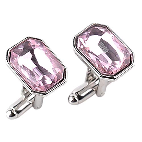 Set de Mancuernillas Doradas para Hombre con Diamante Creativo miniatura 1