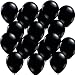 100 Piece 12 inch Latex Balloons Great for Graduations, Weddings, Birthdays, and Parties (Black)