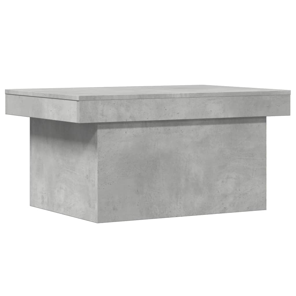 Table Basse Gris Béton : Dites Adieu au Désordre avec ce Meuble Coulissant de Salon
