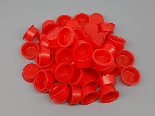 100 Plastic Plugs End Caps for 3/4