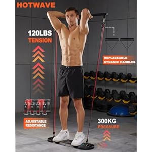 HOTWAVE Push Up Board Fitness, Portable Foldable 20 in 1 Push Up Bar at Home Gym, Pushup Handles for Floor. Professional Strength Training Equipment For Man and Women,Patent Pending HOTWAVE Push Up Board Fitness Portable Foldable 20 in 1 Push Up Bar at Home Gym Pushup Handles for Floor Professional Strength Training Equipment For Man and WomenPatent Pending