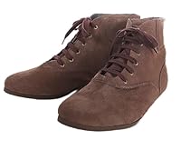 Pantoffelmann Tramper aus Veloursleder I Größe 36–48 I Bequeme Barfußschuhe für Damen & Herren I Hochwertige Boots aus echtem Leder I DDR Schuhe ideal zum Klettern
